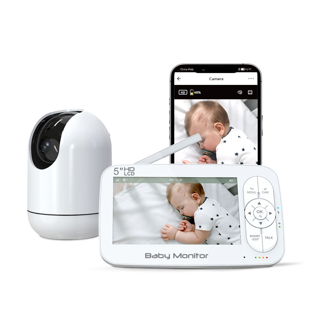 Baby Products Video - 5Inch 2MP 1080P APP Remote Control