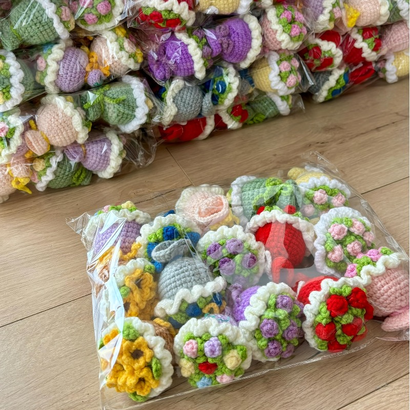 15 Pack Hand-Knitted Bouquets  - Baby Products Gift Pack 评论和价格