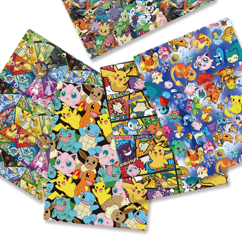 Pokemon Cartoon Fabric140*50cm - Baby Products For 1 Year Old 评论和价格