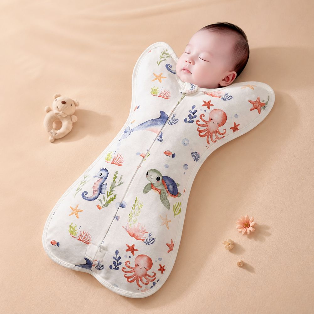 Cotton Baby Swaddle Blanket Zi - Baby Sleep Sack 评论和价格