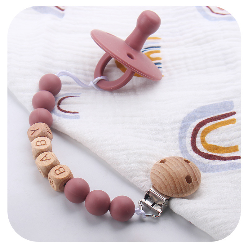 New Baby Pacifier Clips Person - Baby Products Nipples 评论和价格